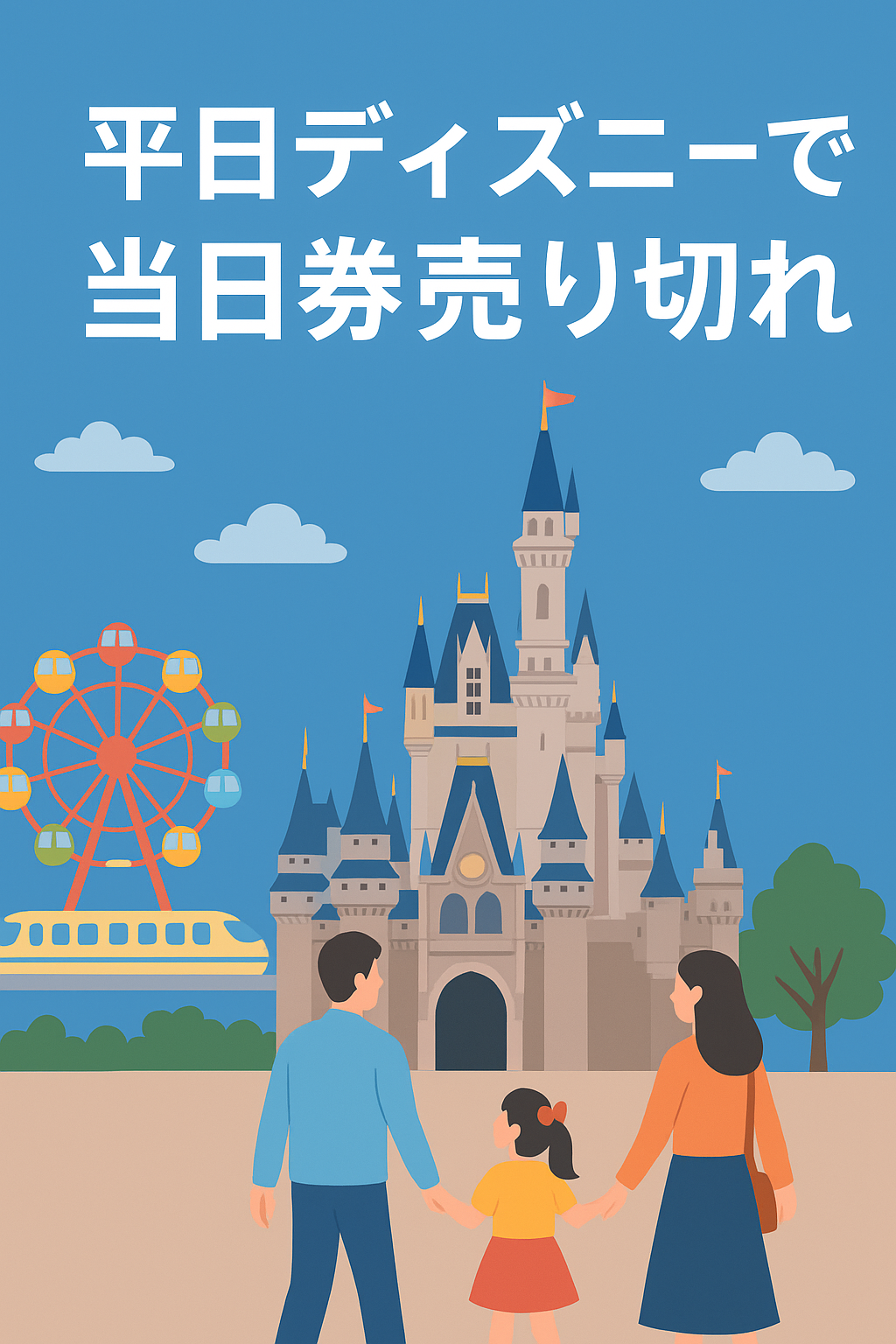 平日ディズニーで“当日券売り切れ”アクシデント！