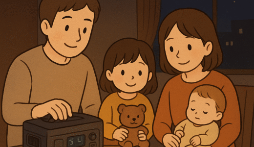 太陽光なしの家でも安心！子育て世帯のリアルな電気の備え