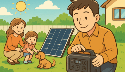 防災にもアウトドアにも使える！中年パパが実感した“持ち運びポータブル電源”のすごさ