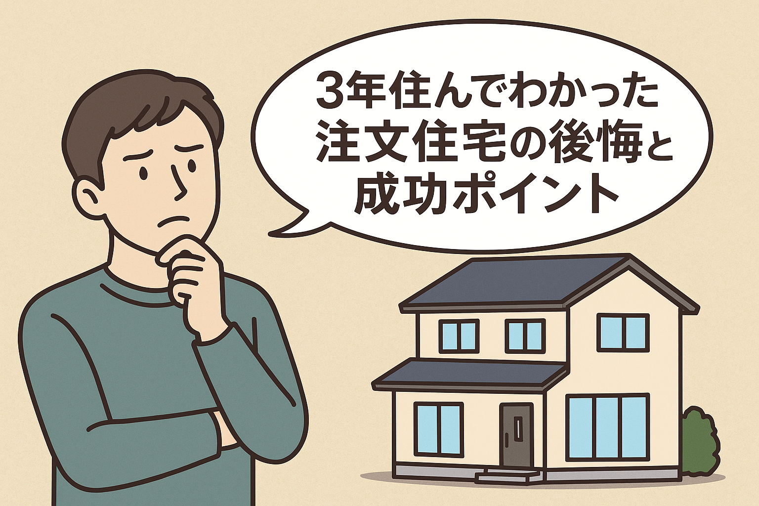 【3年住んでわかった】注文住宅の後悔ポイントと成功ポイントまとめ（リアル体験談）