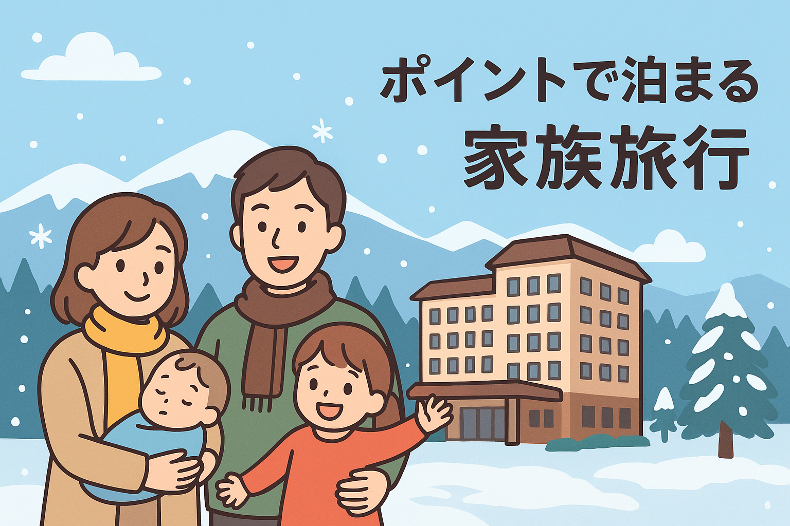 「ポイントで泊まる」家族旅行計画｜シャトレーゼホテル石和を目指す！