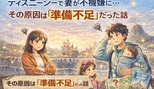 ディズニーシーで妻が不機嫌に…その原因は「準備不足」だった話